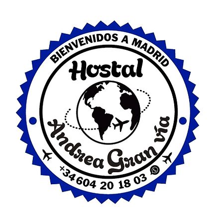 Hostal Andrea Granvia Madrid Exteriör bild
